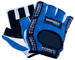 POWER SYSTEM-GLOVES WORKOUT-BLUE-S