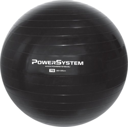 POWER SYSTEM-PRO GYMBALL 75CM-BLACK