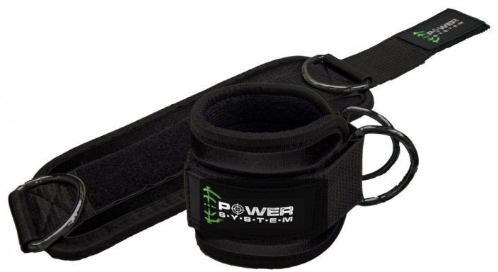 POWER SYSTEM ANKLE STRAPS GYM GUY GREEN
