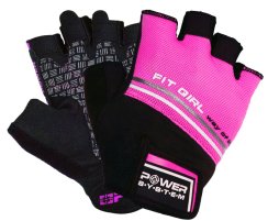 POWER SYSTEM-GLOVES FIT GIRL EVO-PINK-S