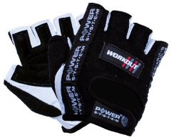 POWER SYSTEM-GLOVES WORKOUT-BLUE-M